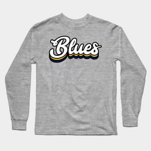 Blues - Whitman College Long Sleeve T-Shirt